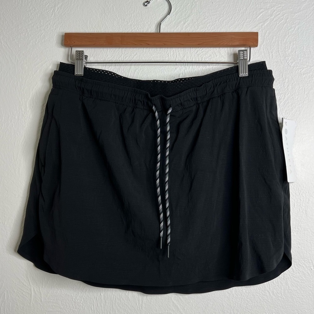 Athleta Crest Skort Black size 16 NWT